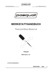 Pasquali ERGO serie Werkstatt-Handbuch