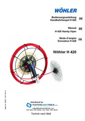 Wohler H 420 Bedienungsanleitung