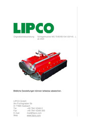 Lipco ME 104 L Originalbetriebsanleitung