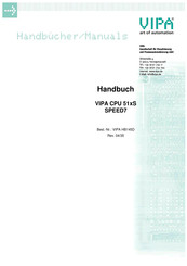 VIPA CPU 51xS SPEED7 serie Handbuch