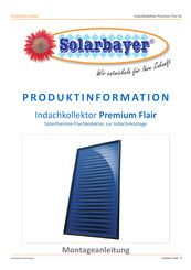 Solarbayer Premium Flair Montageanleitung