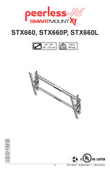 peerless-AV SmartMountXT STX660P Handbuch