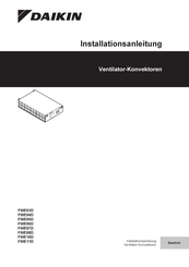 Daikin FWE06D Installationsanleitung