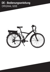 Decathlon ORIGINAL 920E Bedienungsanleitung