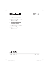 EINHELL GC-TP 4622 Originalbetriebsanleitung