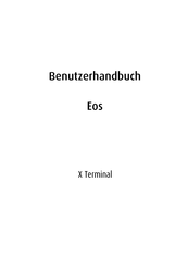 Barco Eos Benutzerhandbuch