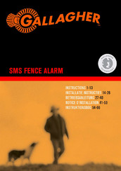 Gallagher SMS FenceAlarm Betriebsanleitung