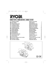 Ryobi EBS-7576 Bedienungsanleitung