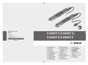 Bosch C-EXACT 4 Originalbetriebsanleitung