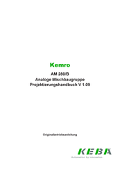 Keba Kemro AM 280/A Projektierungshandbuch