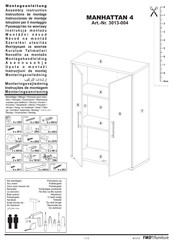 Fmd//Furniture MANHATTAN 4 Montageanleitung
