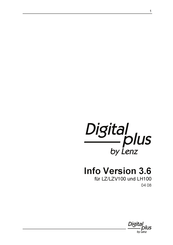 Lenz Digital plus Handbuch