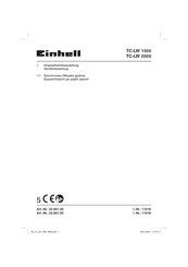 EINHELL TC-LW 1000 Originalbetriebsanleitung