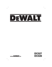 DeWalt DC528 Originalanweisungen
