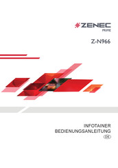 ZENEC PRIME Z-N966 Bedienungsanleitung
