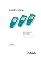 Metrohm 912 Conductometer Handbuch