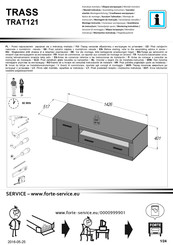 Forte TRASS TRAT121 Bedienungsanleitung
