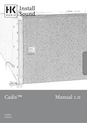 HK Audio Cadis CAD 208 Intallationsanleitung