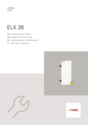 Nibe ELK 26 Installateurhandbuch