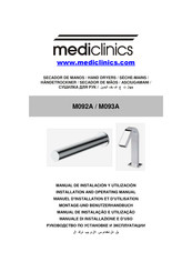 Mediclinics M092A Montage- Und Benutzerhandbuch