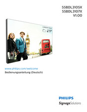 Philips 55BDL3105X Bedienungsanleitung
