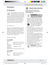 Ernesto H14342A Bedienungsanleitung