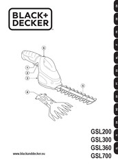 Black+Decker GSL200 Bersetzung Der Ursprünglichen Anweisungen