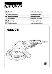 Makita 9227CB Betriebsanleitung