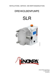 iNOXPA SLR Serie Installations-, Service- Und Wartungsanleitung