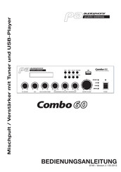 audiophony Combo 60 Bedienungsanleitung
