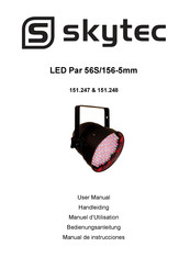 Skytec LED Par 56S/156-5mm Bedienungsanleitung