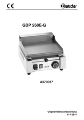 Bartscher GDP 260E-G Original-Gebrauchsanleitung