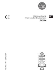 Ifm PK752 Serie Betriebsanleitung