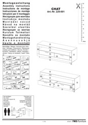 FMD//furniture CHAT 229-001 Montageanleitung