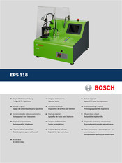 Bosch EPS 118 Originalbetriebsanleitung
