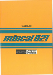 Dietz mincal 621 Handbuch