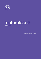 Motorola One Macro Benutzerhandbuch