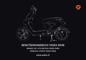 Yadea EM38 Benutzerhandbuch