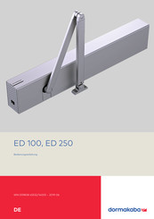 dormakaba ED 100 Bedienungsanleitung