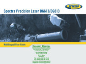 Spectra Precision DG813 Bedienungsanleitung