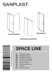 Sanplast SPACE serie Montageanweisung