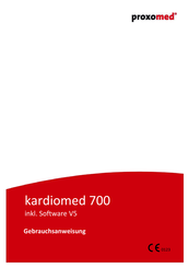 proxomed kardiomed 700 Gebrauchsanweisung