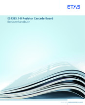 ETAS ES1385.1-B Benutzerhandbuch