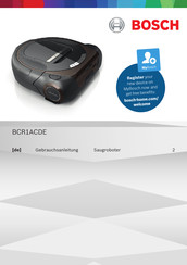 Bosch BCR1ACDE Gebrauchsanleitung