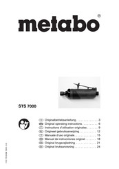 Metabo STS 7000 Originalbetriebsanleitung