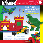 k'nex BUILDING WITH BRICKS 61009A Bedienungsanleitung