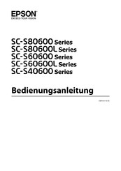 Epson SC-S80600L Serie Bedienungsanleitung