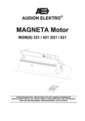 Audion Elektro MAGNETA MGM 421 Gebrauchsanweisung