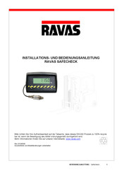 Ravas SAFECHECK Installations- Und Bedienungsanleitungen