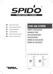 SPIDO CDW-400-STORM Originalbetriebsanleitung